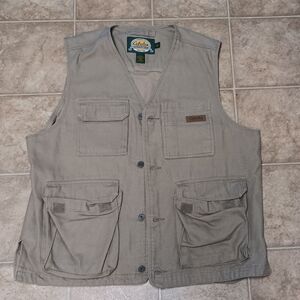 Cabela's Gray Utility Vest